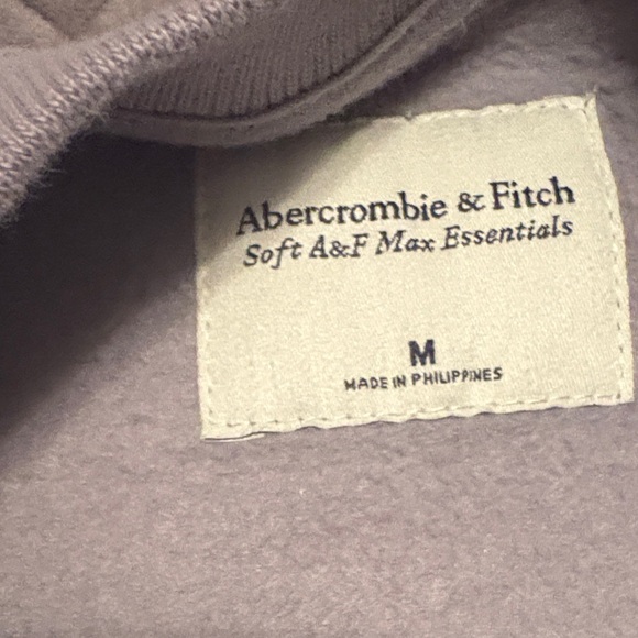 Abercrombie & Fitch Light Gray Sweatshirt  medium - Picture 2 of 5